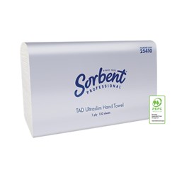 Sorbent Professional TAD UltraslimHand Towel 1 Ply 150 Sheets Carton Of 16