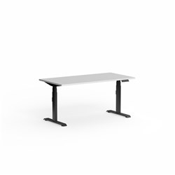 OLG Klass Electric Height Adjustable Desk 1800W x 750D x 620-1270mmH White/Black