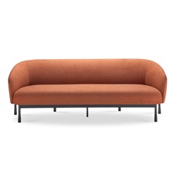 Rapidline Cosmos Lounge Chair 3 Seater 2010W x 760D x 750mmH Rust Fabric