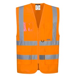 Portwest Hi-Vis Executive Vest XL Orange 