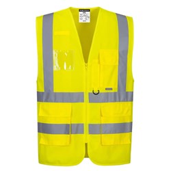 Portwest Hi-Vis Executive Vest XL Yellow 